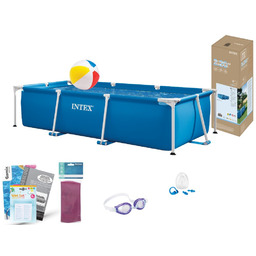 Basen Intex 220x150x60 Ogrodowy Stelażowy 28270 8w1