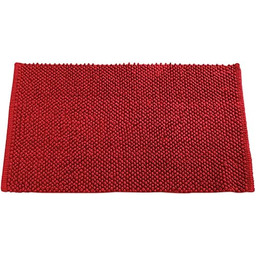 TODAY 101744 Dywanik łazienkowy, poliester, czerwony, 50 x