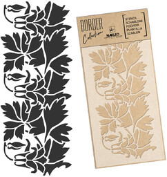 Szablon Malarski Border  Bordiura // Ornament Secesyjny