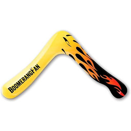 BoomerangFan BumerangFanFIRE-R 35,5 cm ogień praworęczny bumerang