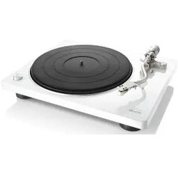 Denon DP-400 Manualny Napęd paskowy Przedwzmacniacz Biały Gramofon