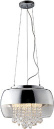 Milagro LUNA ML3801 lampa wisząca chrom regulacja wysokości