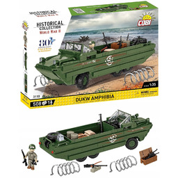 Klocki Cobi 3110 Dukw Amphibia amfibijny pojazd transportowy