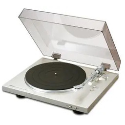 Denon DP-300F Automatyczny Napęd paskowy Przedwzmacniacz Srebrny Gramofon