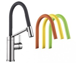 BLANCO 524813 bateria Chromowana z gumowymi osłonami w?a