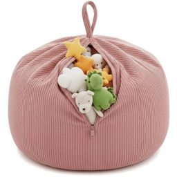 POOM Pokrowiec na zabawki Kids Sweet Pufa Różowy