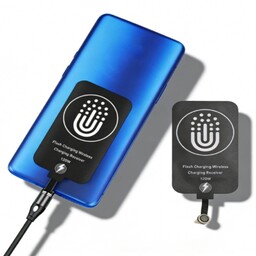 Adapter Bezprzewodowy Qi Odbiornik Ładowania Indukcyjnego Usb C