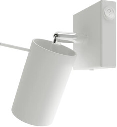 Kinkiet RING biały z włącznikiem SL.1024 - Sollux