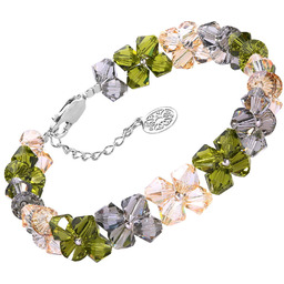 MYNESS Bransoletka z kryształów Swarovski