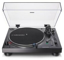 Audio-Technica AT-LP120X Manualny Napęd bezpośredni Przedwzmacniacz Czarny Gramofon