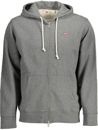 BLUZA LEVIS Z ZAMKIEM MAN SZARA