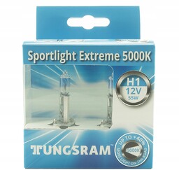 Żarówki H1 Tungsram Sportlight Extreme 5000K Up To