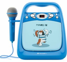 GOGEN Radioodtwarzacz Maxi Karaoke Niebieski Do 40 rat