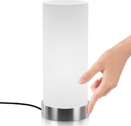 LAMPKA NOCNA STOŁOWA LAMPA PROSTA STOJĄCA ZE ŚCIEMNIACZ