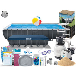 Basen Intex 732x366x132 Ogrodowy Stelażowy 26364 19w1