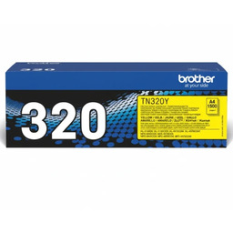Toner Oryginalny Brother TN-320Y (TN320Y) (Żółty) OB
