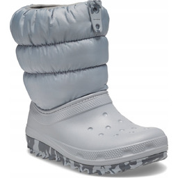 Dziecięce Zimowe Śniegowce Ocieplane Crocs 33-34