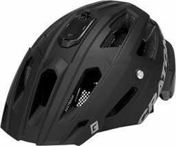 Cratoni Kask AllTrack, Black Rubber, S/M (54-58 cm)