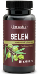 SKOCZYLAS Selen Witamina E Piperyna 60caps