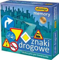 Adamigo Gra Memory znaki drogowe
