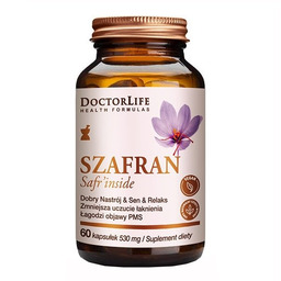 Doctor Life, Szafran, Suplement diety, 60 kapsułek
