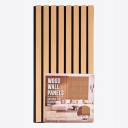 Panele Ścienne 4 szt Drewniane o Wymiarach 60x30