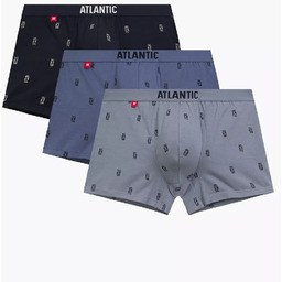 Bokserki męskie Atlantic 3MH-227 DEN/GRA/SZAC 3-pak