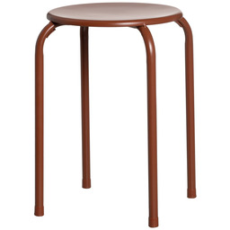 4living Metalowy taboret, Ø 30 cm