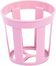 Zestaw 6 plastikowych podstawek - Różowy