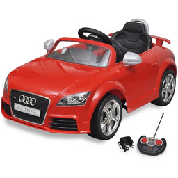 vidaXL Zabawkowy samochód Audi TT RS z pilotem,
