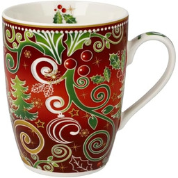 Świąteczna filiżanka czerwona - Palais Royal