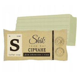 Mydło w kostce Siarkowe, Shik, 140g
