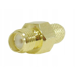 2 x Wtyk Konektor Antenowy Gniazdo Sma R/p