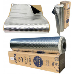 Mata Wygłuszająca Butylowa bitumiczna Alubutyl Abm 1,5mm 50x400cm