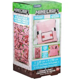 Paladone Minecraft Pig Cushion Blanket Poduszka-koc