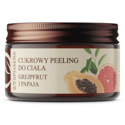 Bosphaera Cukrowy peeling do ciała Grejpfrut i papaja
