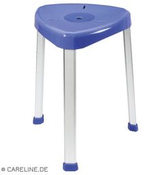 Taboret pod prysznic narożny Careline Niebieski
