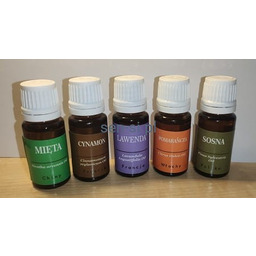 Olejki eteryczne 100% naturalne 5 szt kpl