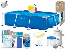 Basen Intex 260x160x65 Ogrodowy Stelażowy 28271 13w1