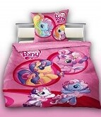 pościel dziecięca 160x200 My Little Pony kucyki bawełna