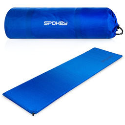 Spokey Mata samopompująca FATTY niebieski 180x50x5cm