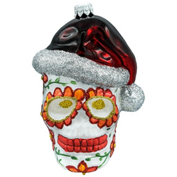 Pakamera Bombka choinkowa: Czaszka Meksykańska: biała