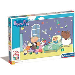 Clementoni 23735 Puzzle Supercolor - Peppa Pig-104 sztuk