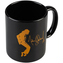 Kubek Michael Jackson King of Pop czarny 350