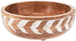 Miska drewniana 20 cm, 850 ml