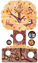 Puzzle dla dzieci dwustronne puzzle duże elementy