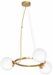 Milagro VIENNA MLP5576 lampa wisząca mosiądz szklane kule