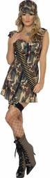 Army Girl Costume (L)