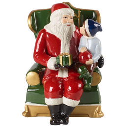 Villeroy & Boch Figurka Mikołaj w fotelu Christmas
