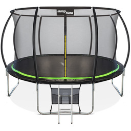 Trampolina ogrodowa Premium z siatką wewnętrzną 427cm Jump